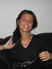 Pretty smiling brunette