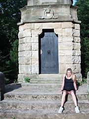 European blond nymph