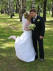Bride stripping