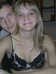 Happy married couple