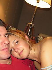 Cute amateur couple