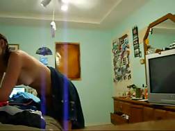 3 min - Herself shower