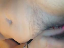3 min - Solo masturbating hairy pierced