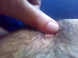 4 min - Close pov toying hairy