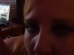 14 min - Mom sucking penis pov