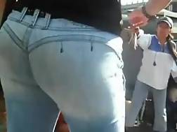 3 min - Outdoor spy chubby mature