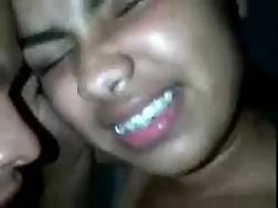 7 min - Blowjob licks cock jumping