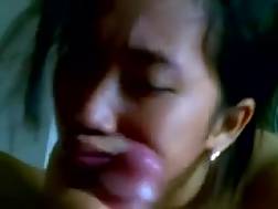 5 min - Asian teen suck dick