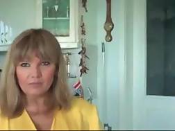 4 min - Mature blonde housewife flashing