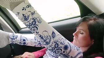 stop car eat pussy