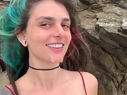 10 min - Public beach cowgirl big