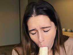 6 min - Pov toy blowjob