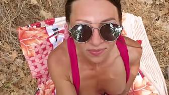 taking penis hard forest