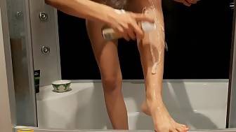 vagina legs shaving