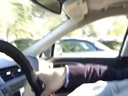 4 min - Darkhaired blowjob pecker driving