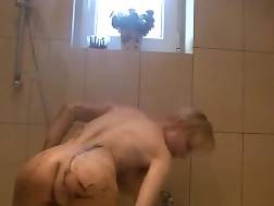 9 min - Busty blonde milf shower