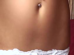 8 min - Teen white lingerie teasing