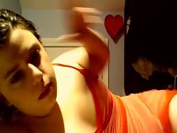 6 min - Blackhaired titties smoking