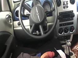 2 min - Wife sucking penis car