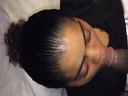 3 min - Hispanic sucking huge black