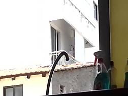 11 min - Smoking flashing blondie