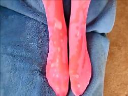 2 min - Cum stockings