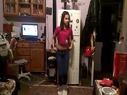 4 min - Skinny teenager dances