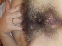 1 min - Wifey playing unshaved cunt