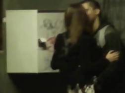 2 min - Caught kissing outside