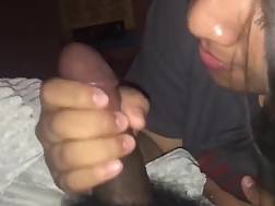 4 min - Blowing black dick