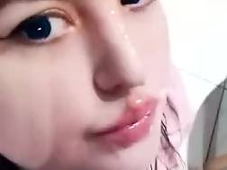 2 min - Pale teen big facial