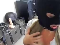 10 min - Masked butt plug blowing