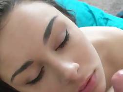 1 min - Teen face sperm