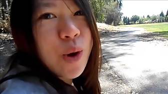 asian nymph blowing cock