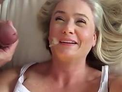 1 min - Mature wifey facial