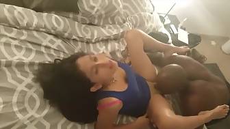 cute wife big black