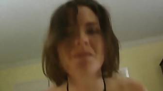 naughty girl bends hardcore
