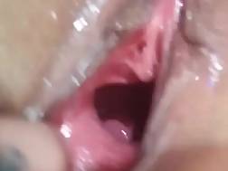 4 min - Solo fisting hole vagina