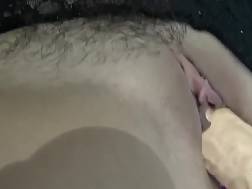 10 min - Big dildo pussy squirting