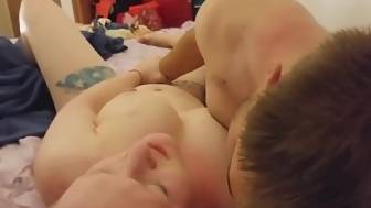gentle fingering puss makes