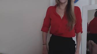 see sexy nymph masturbating
