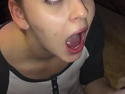intelligible mature sucks dick and swallows cum final, sorry