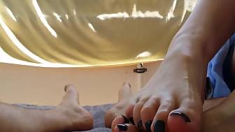 sweet feet semen sexual