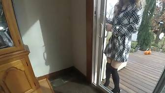 playful teen herself hard