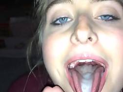 3 min - Deep mouth sucking