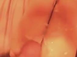 4 min - Doggy sperm feet