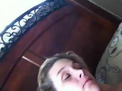 1 min - Wife blowing toy fucking