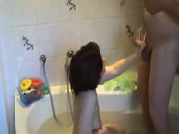 4 min - Wifey blows bathtub