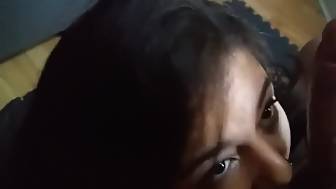 cute nymph craves long