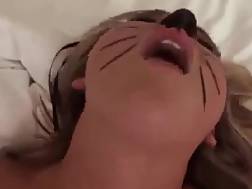 7 min - Blondie teen bang cosplay